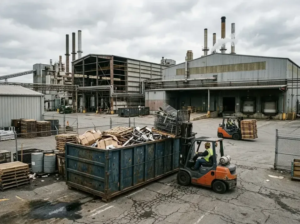 industrial-factory-scrap-conta-003 — frequently asked questions, Cheap Roll-off Dumpster Rentals in Union, MS